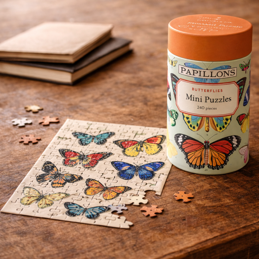 Cavallini Vintage Puzzle 240 Teile für Erwachsene: Hochwertiges Nostalgie-Puzzle im Mini-Format kaufen bei Vortono.