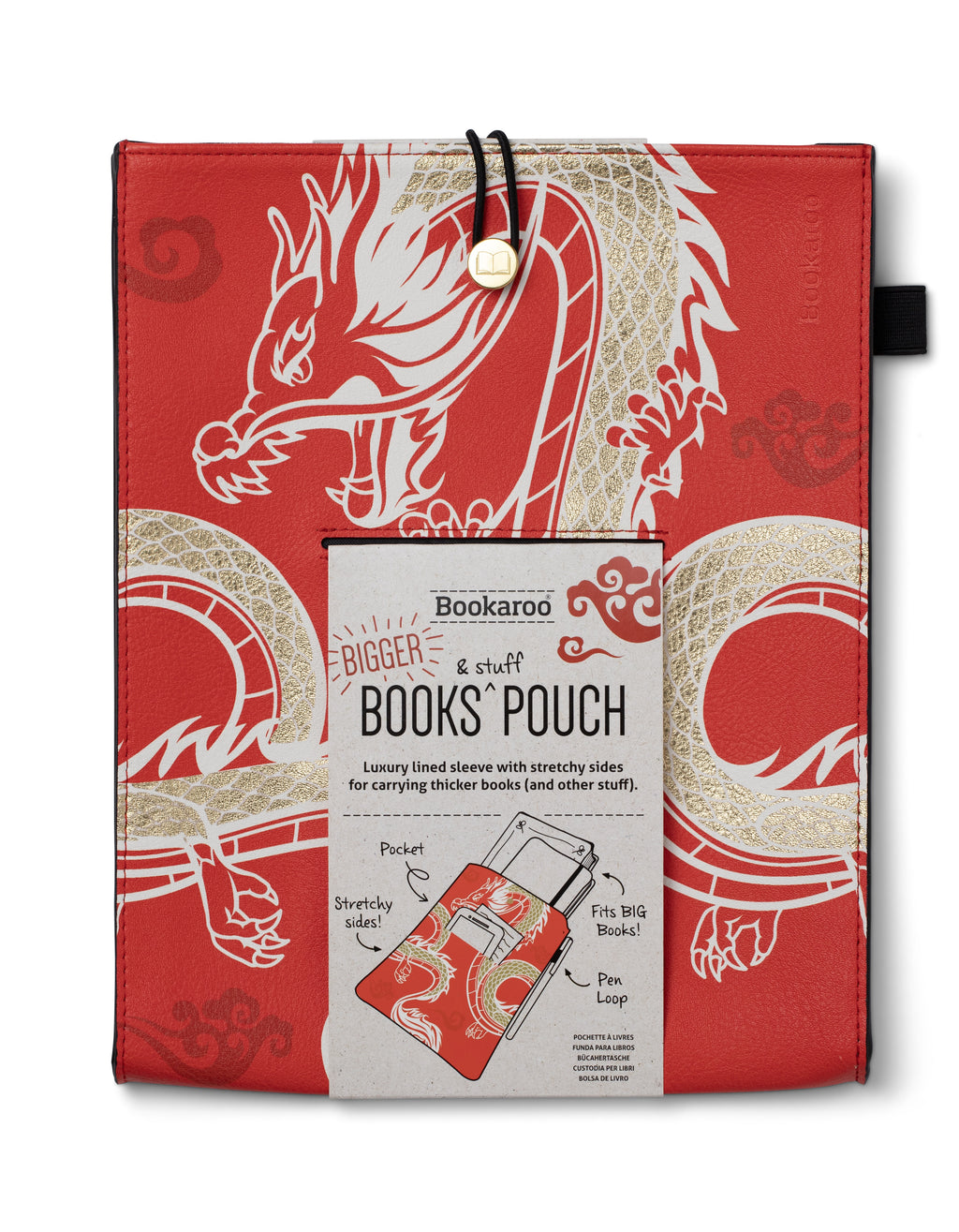 Bookaroo Große Buchtasche Warrior Dragon