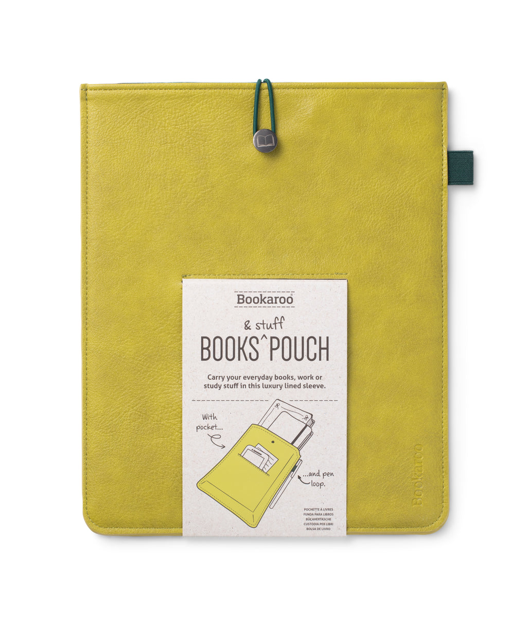 Bookaroo Große Buchtasche chartreuse