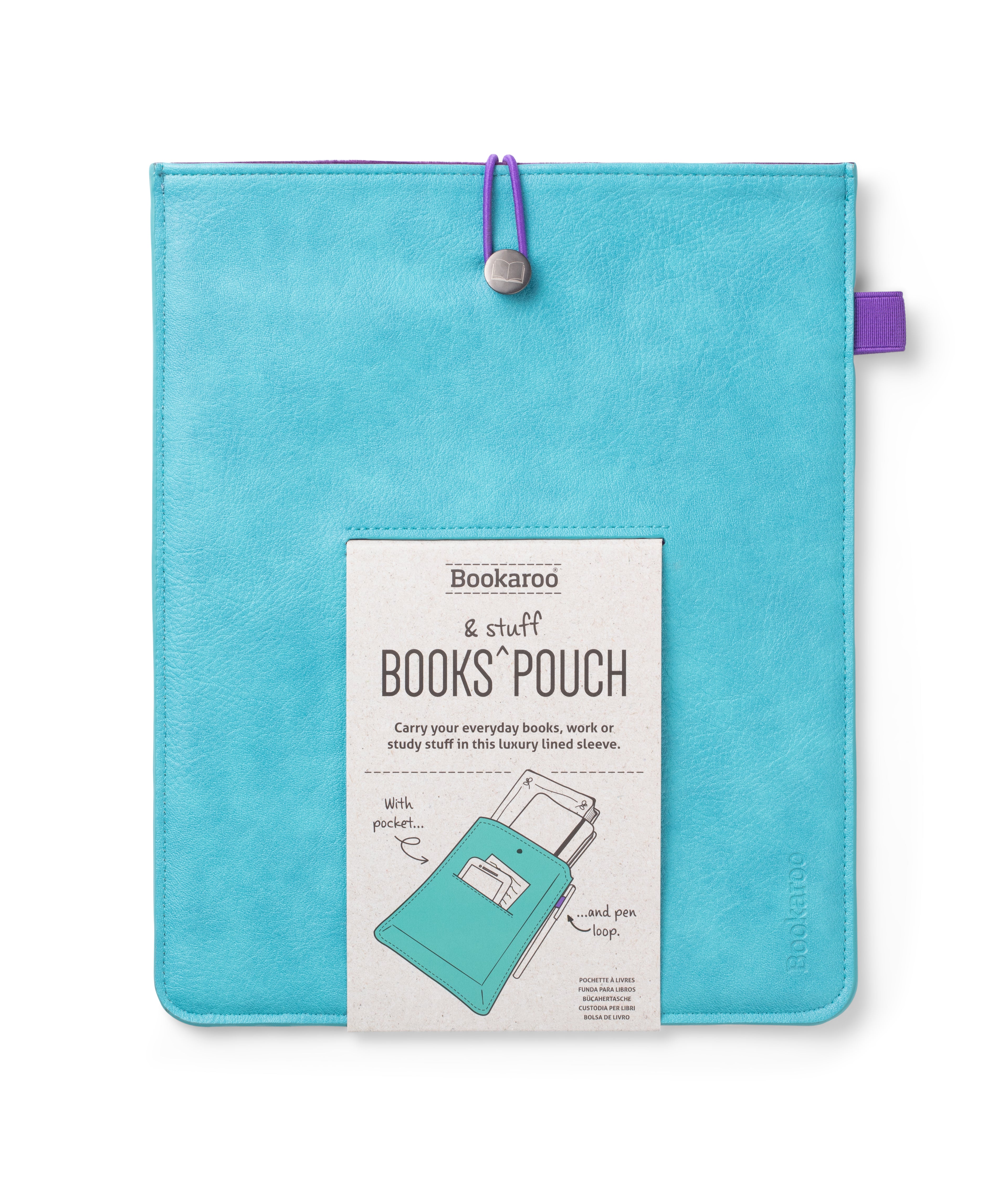 Bookaroo Große Buchtasche turquoise