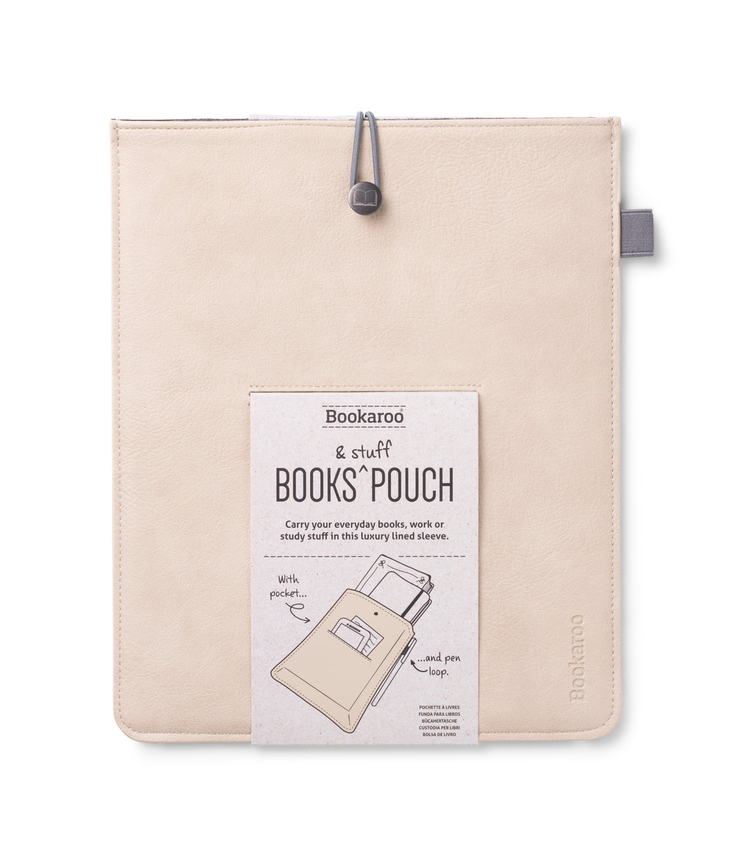 Bookaroo Große Buchtasche cream