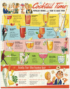 Cocktails 
Cavallini Puzzle 1000 Teile