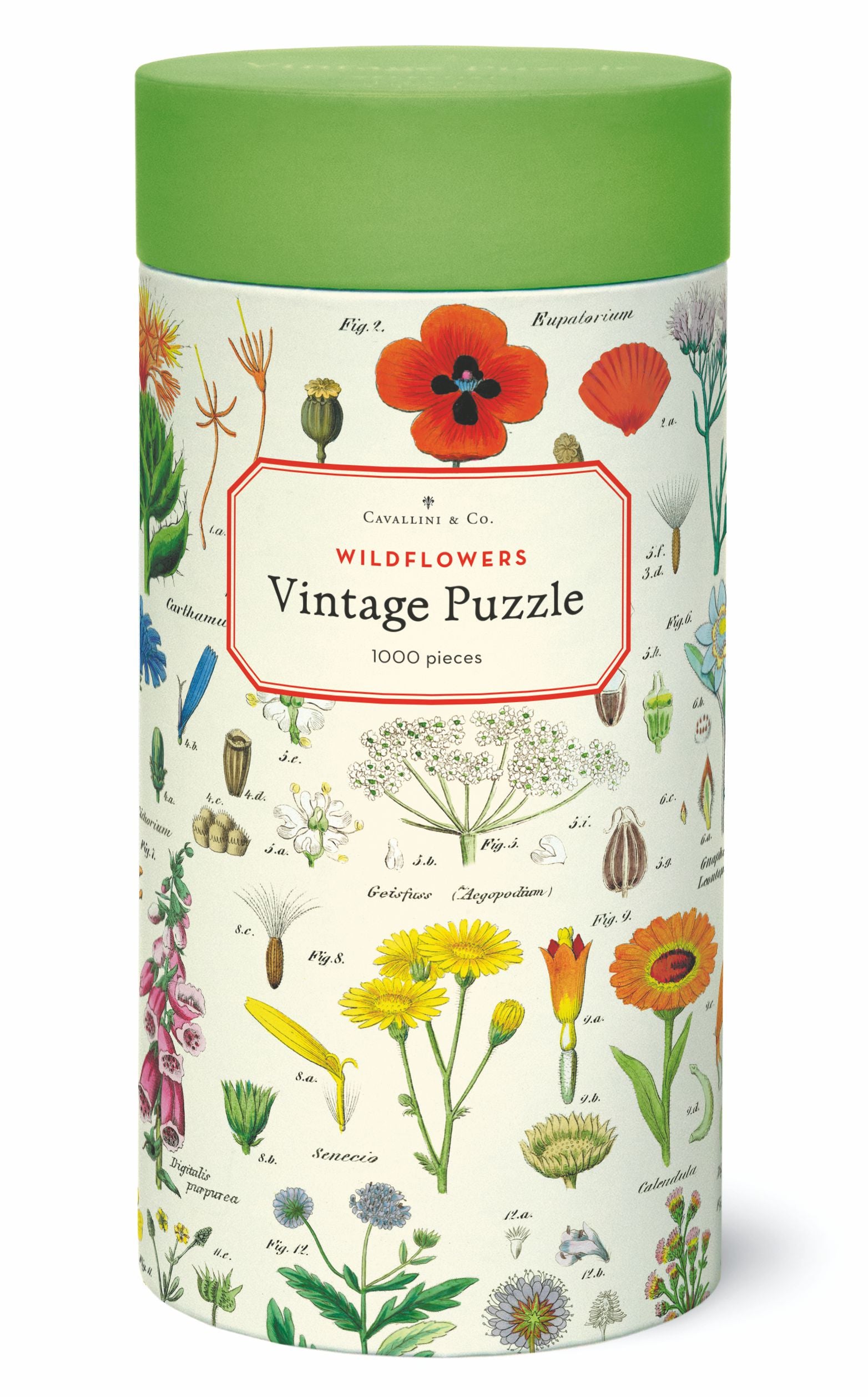 Wildflowers 
Cavallini Puzzle 1000 Teile
