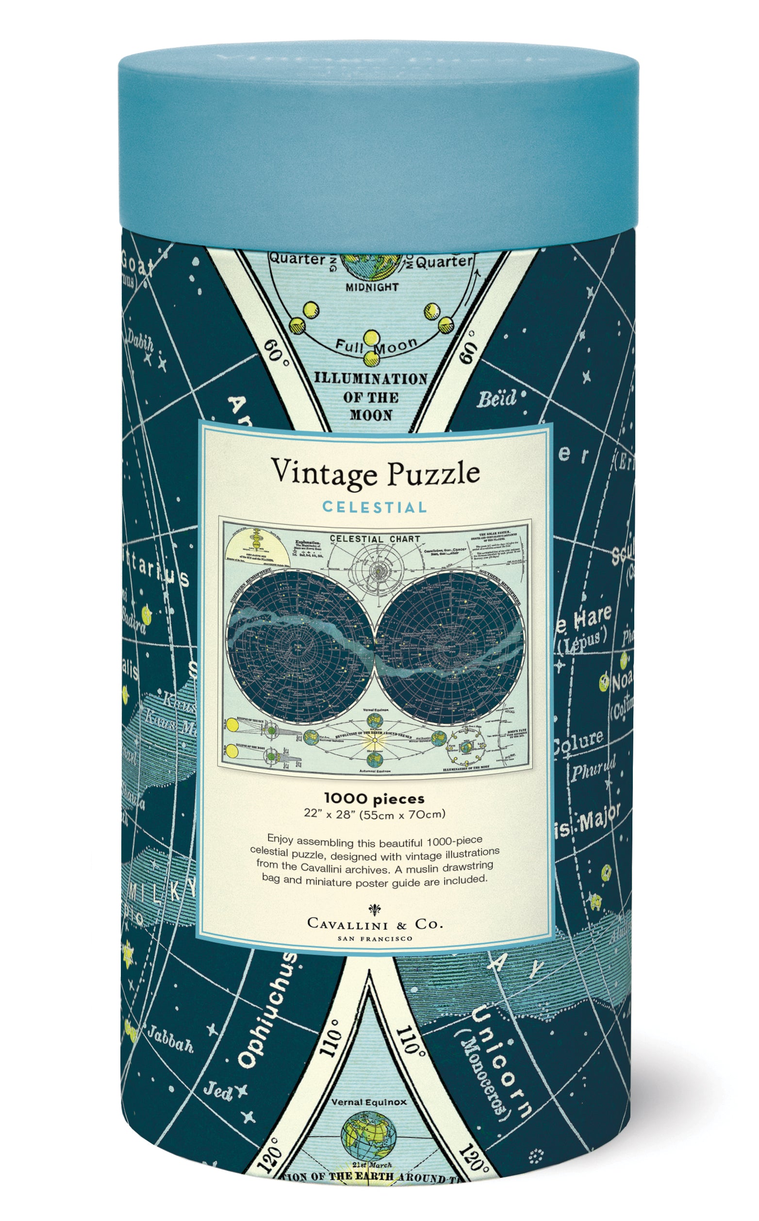 Celestial Cavallini Puzzle 1000 Teile