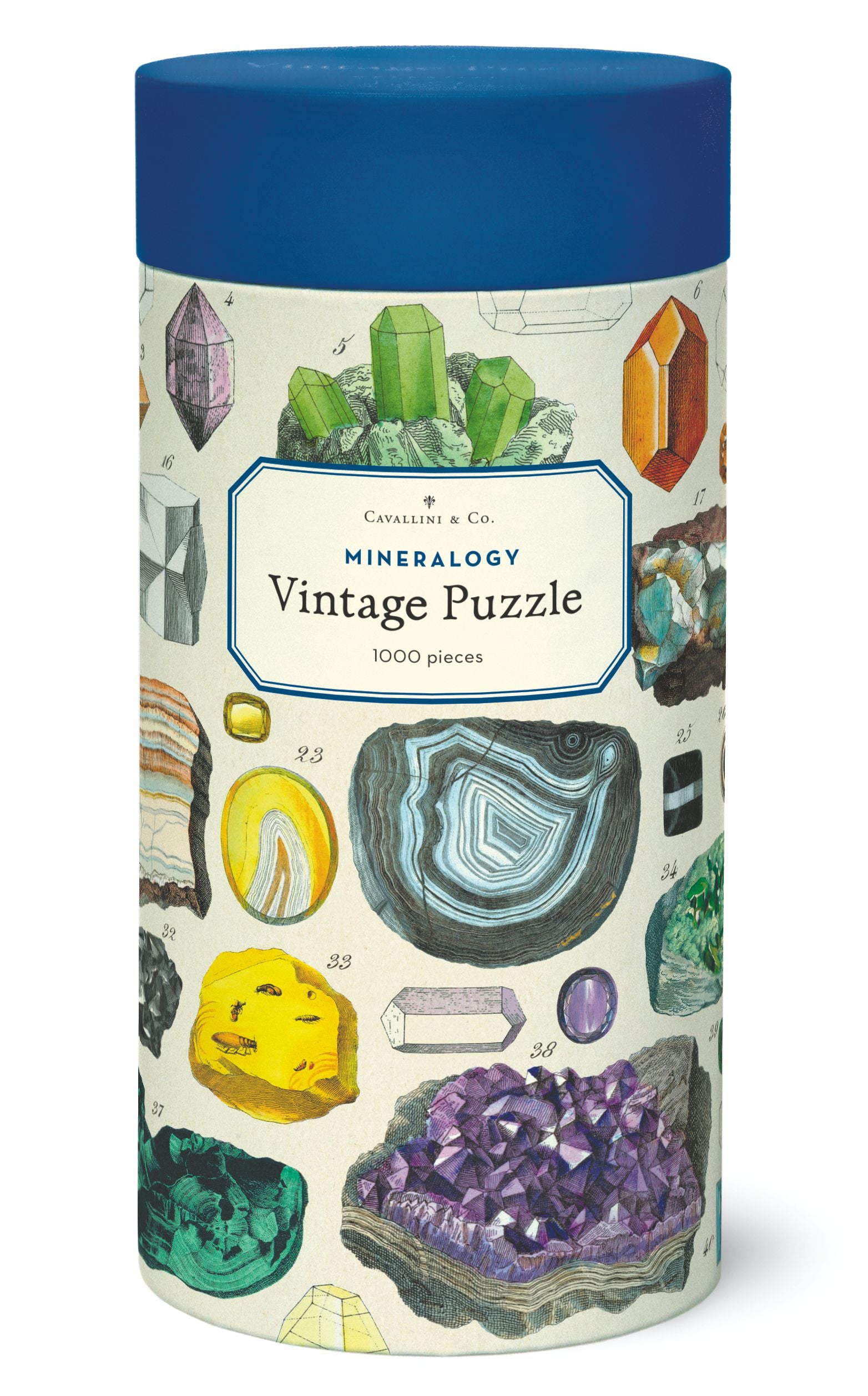 Mineralogie 
Cavallini Puzzle 1000 Teile