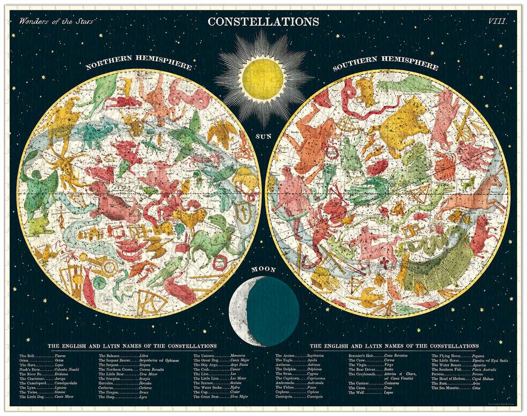Constellations 
Cavallini Puzzle 1000 Teile
