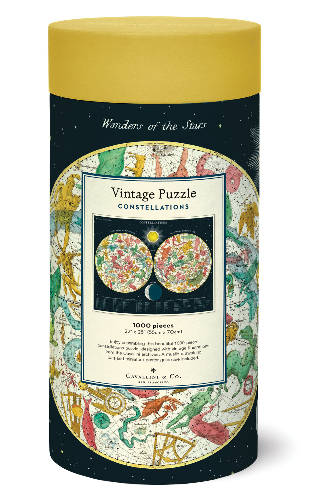 Constellations 
Cavallini Puzzle 1000 Teile