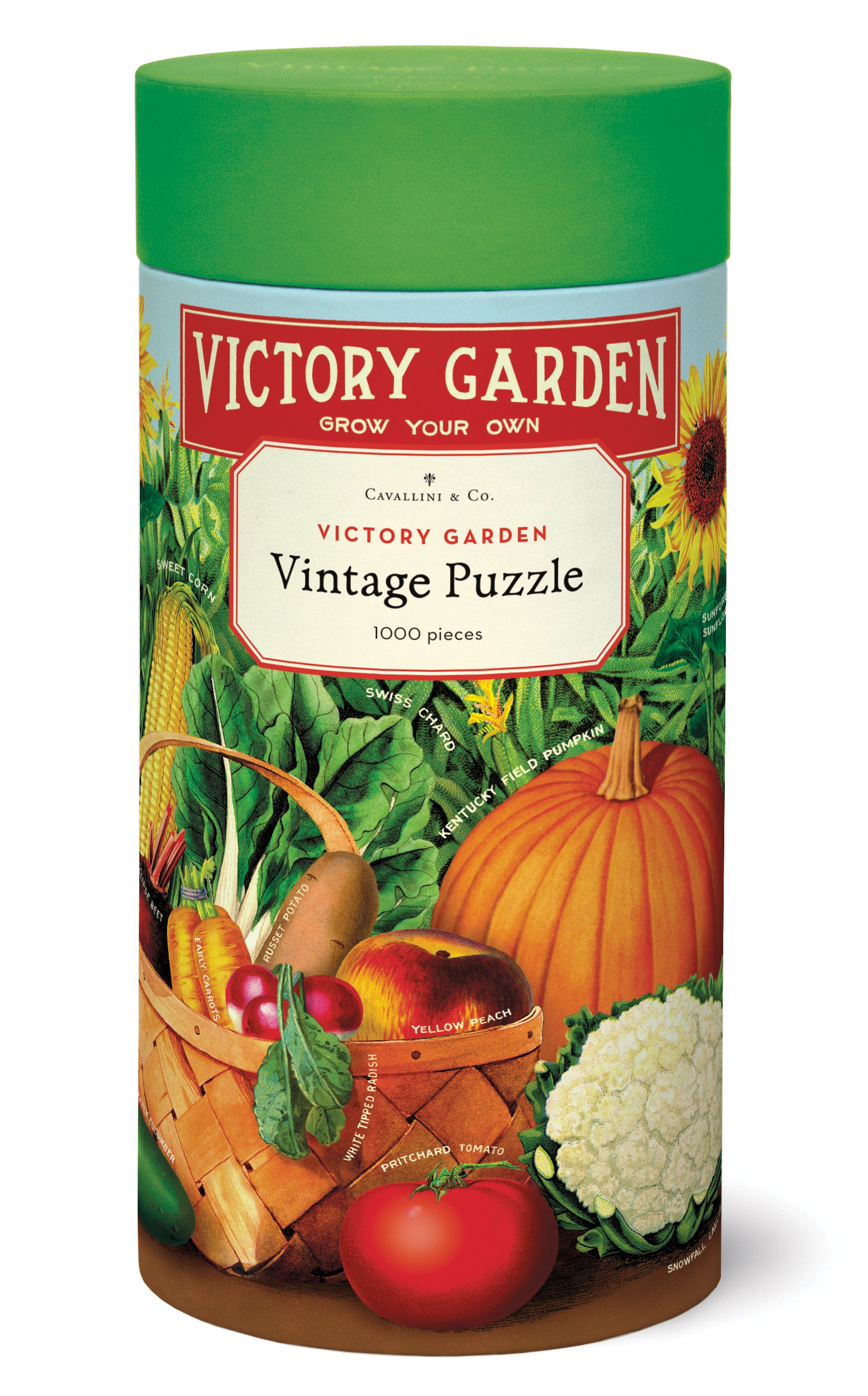 Victory Garden 
Cavallini Puzzle 1000 Teile