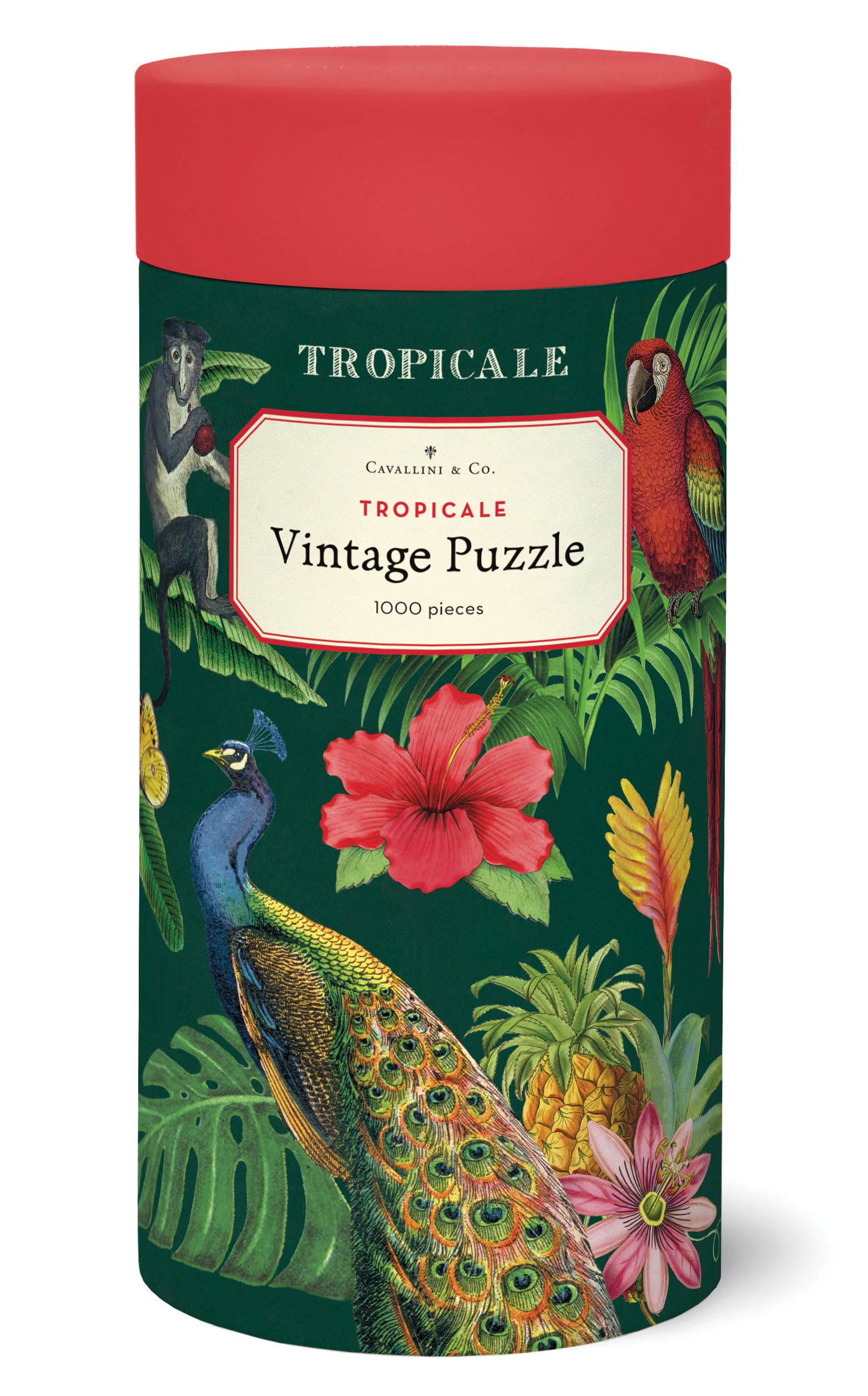 Tropical 
Cavallini Puzzle 1000 Teile