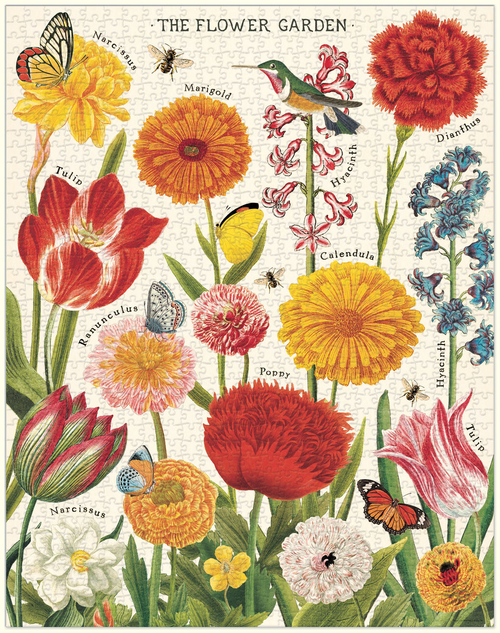 Flower Garden 
Cavallini Puzzle 1000 Teile