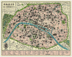 Paris 
Cavallini Puzzle 1000 Teile