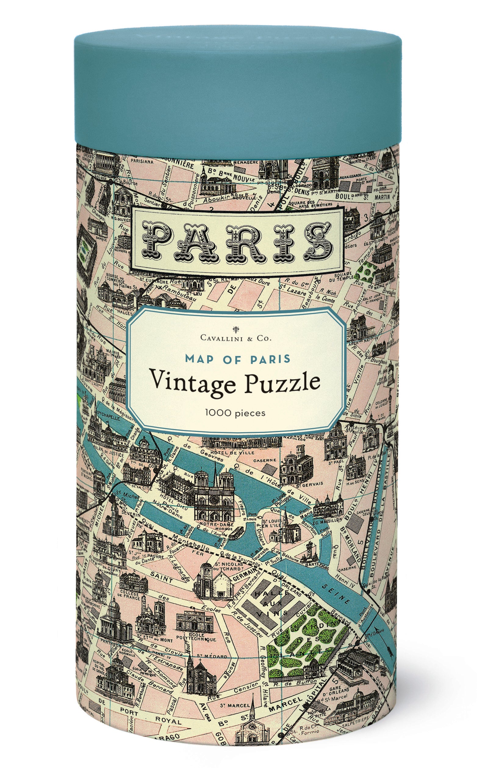 Paris 
Cavallini Puzzle 1000 Teile
