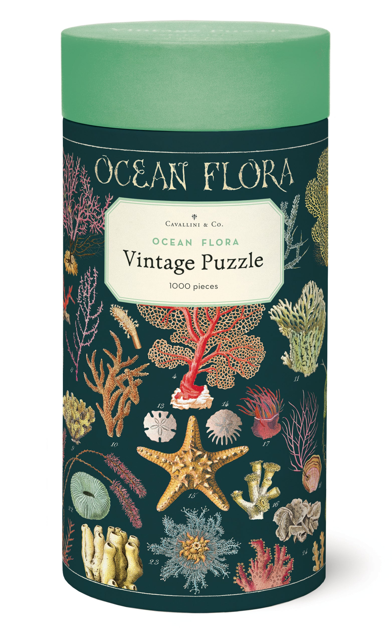Ocean Flora 
Cavallini Puzzle 1000 Teile