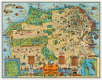 San Francisco 
Cavallini Puzzle 1000 Teile
