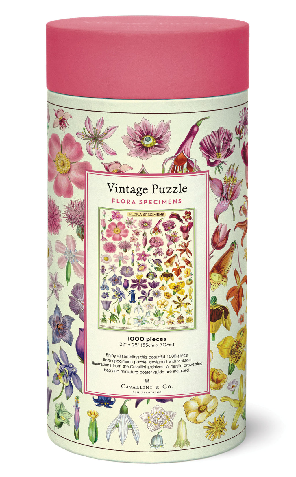 Flora Specimens 
Cavallini Puzzle 1000 Teile