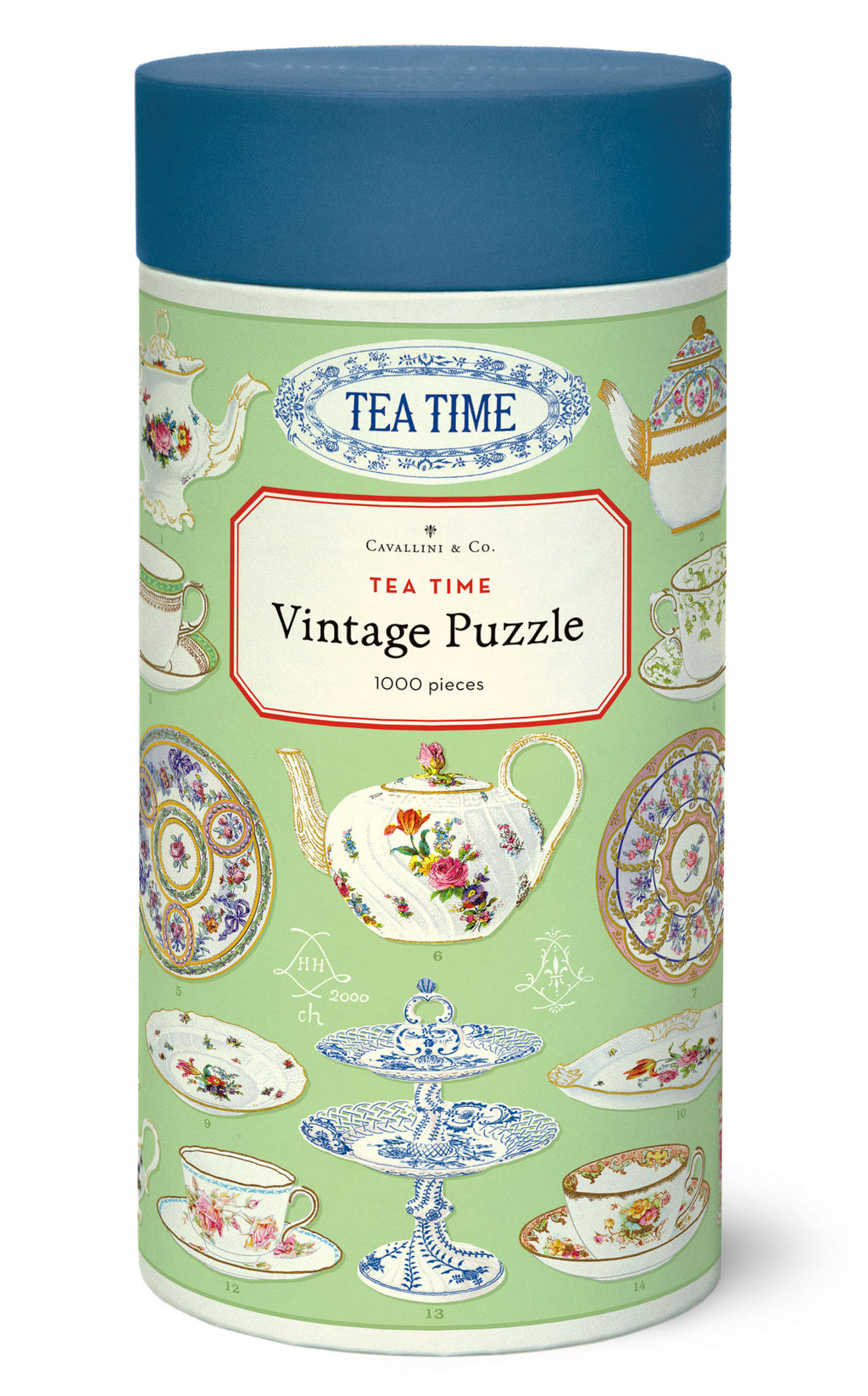 Tea Time 
Cavallini Puzzle 1000 Teile