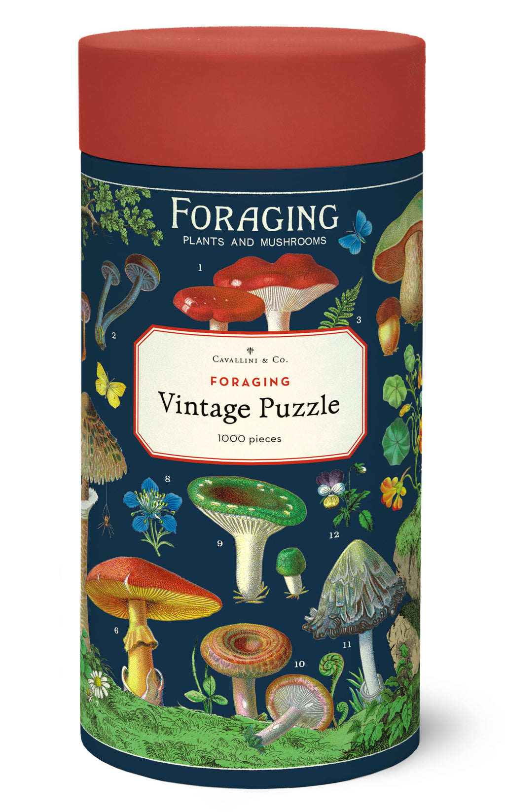Foraging 
Cavallini Puzzle 1000 Teile