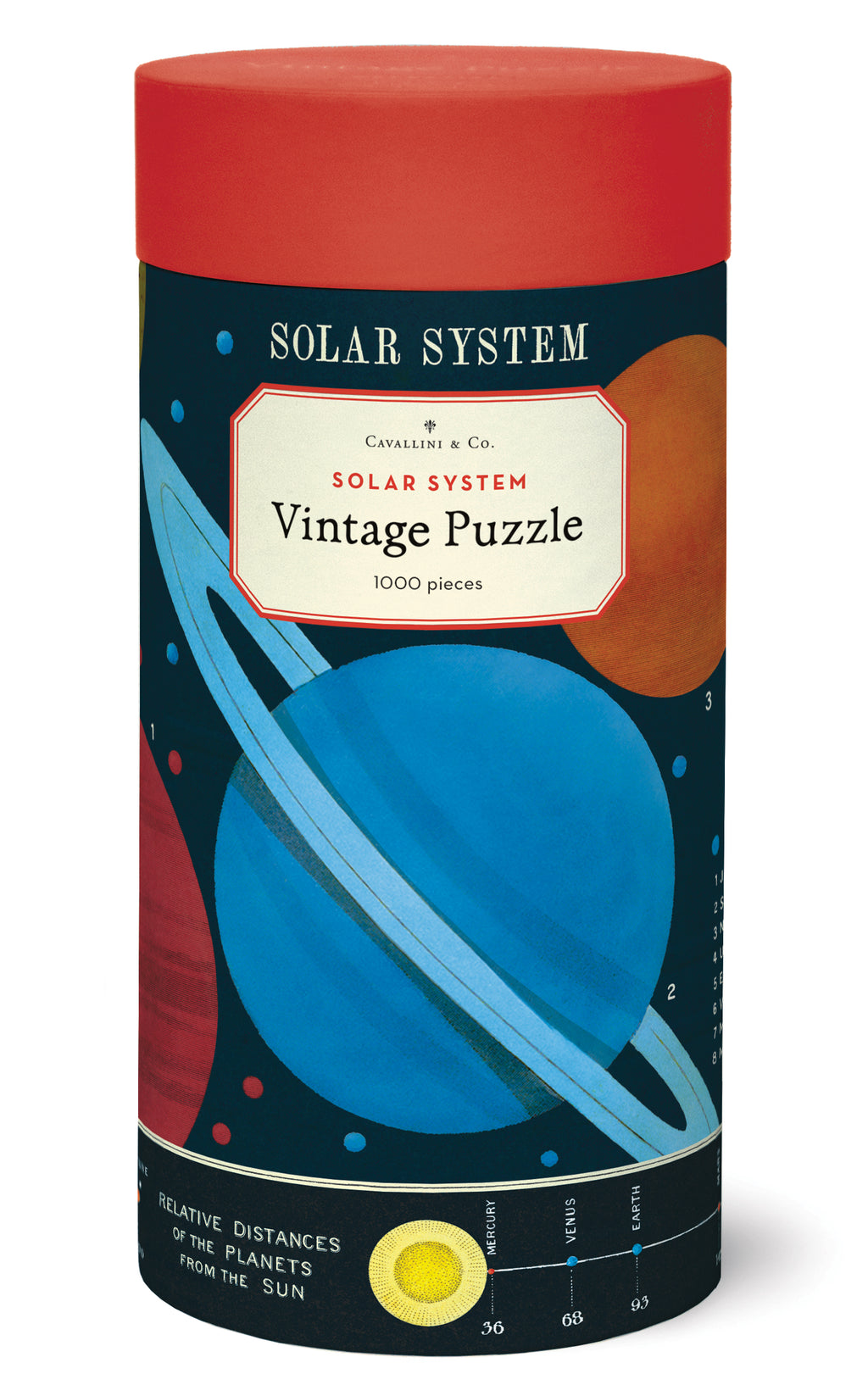 Solar System 
Cavallini Puzzle 1000 Teile