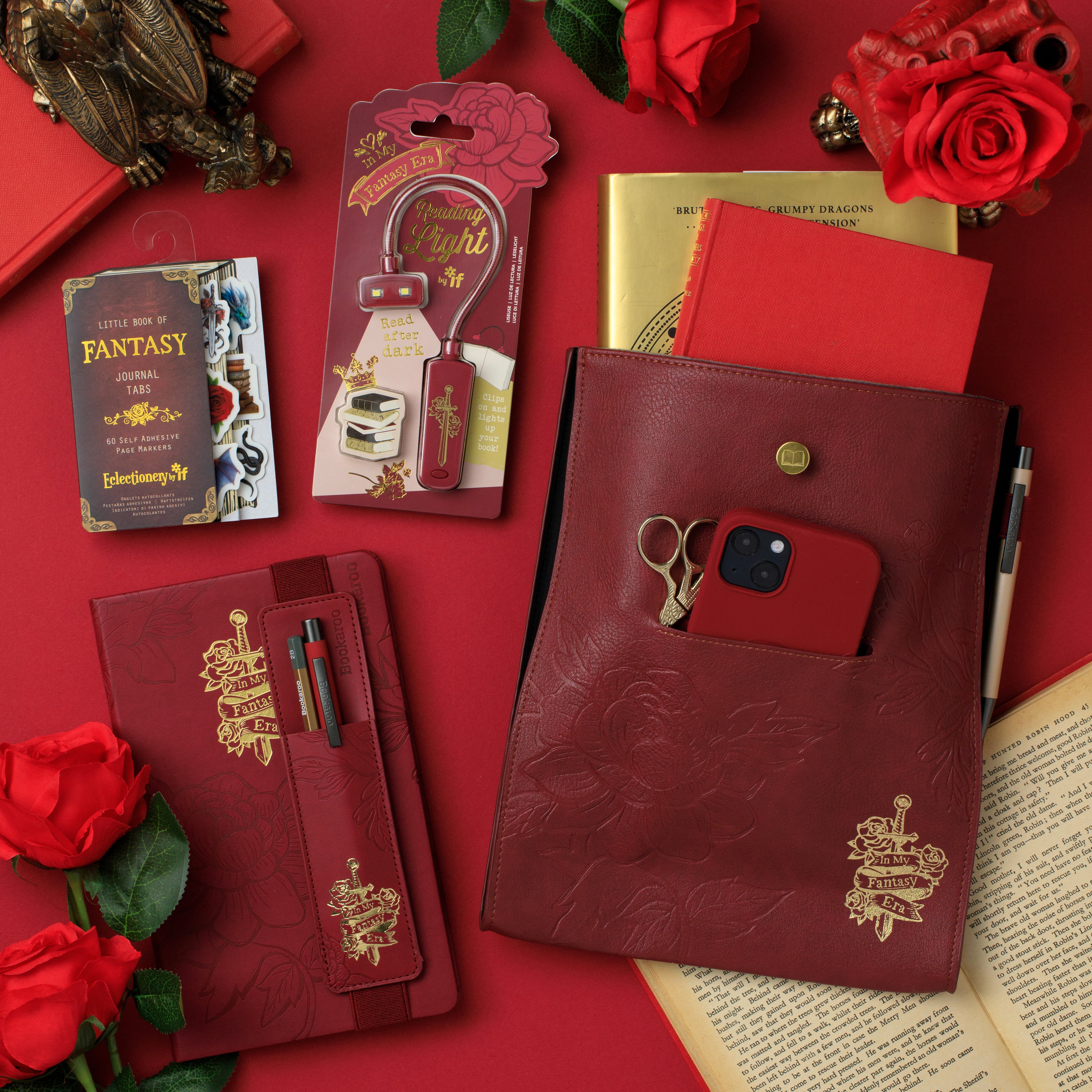 Bookaroo Große Buchtasche Romantasy